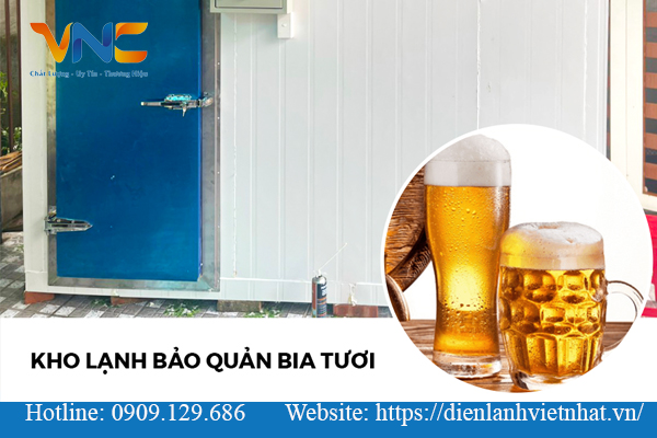 Lắp đặt kho lạnh bảo quản bia hơi tại Hà Nội 