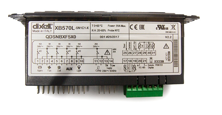 Bộ điều khiển nhiệt độ DIXELL – XB570L-5N1C1-X
